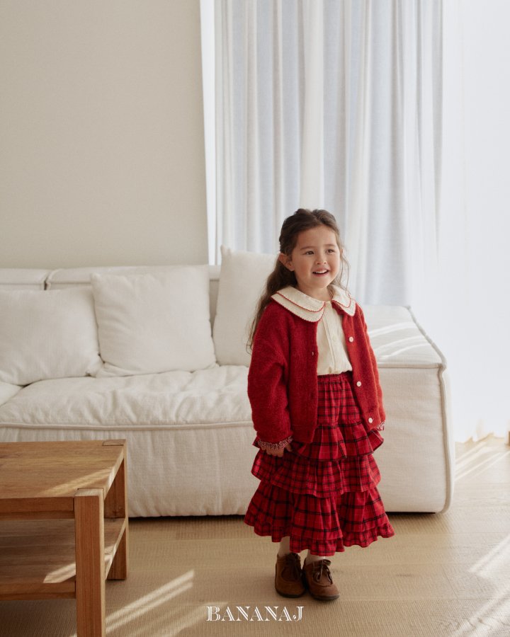 【予約】jerry cardigan / bananaj (XS-JS)