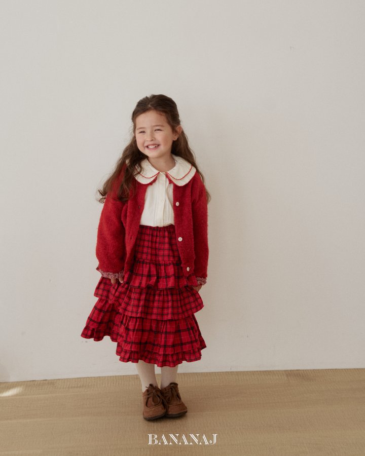 【予約】jerry cardigan / bananaj (XS-JS)