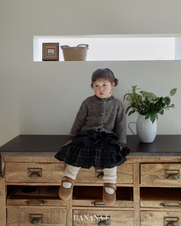 【予約】jerry cardigan / bananaj (XS-JS)