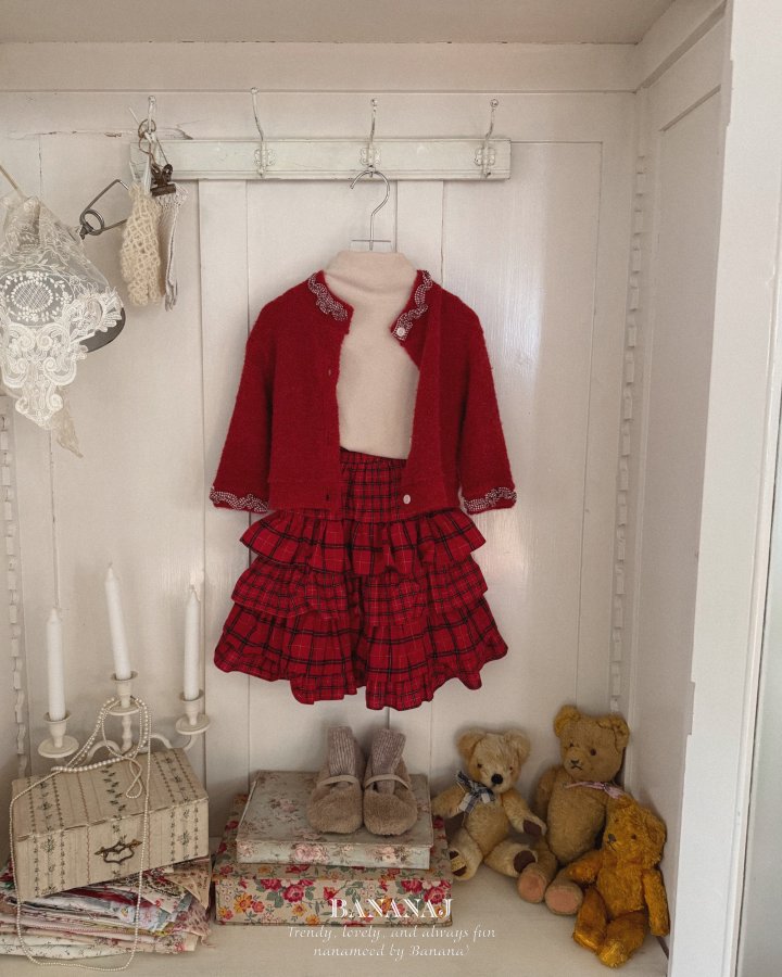 【予約】jerry cardigan / bananaj (XS-JS)