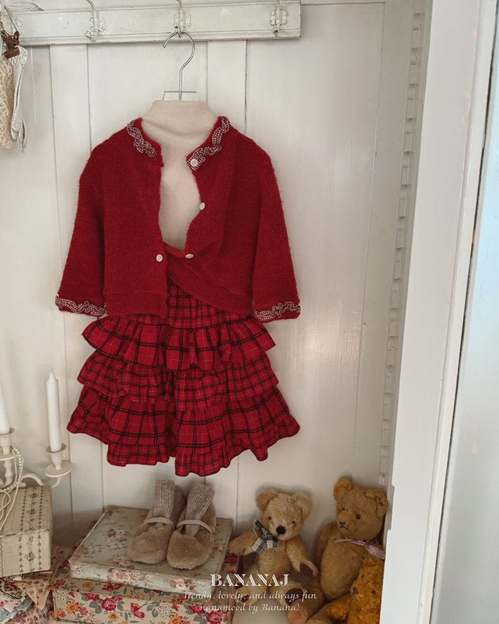 【予約】jerry cardigan / bananaj (XS-JS)