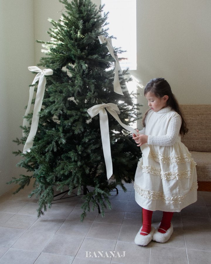 【予約】sherbet frill one-piece  / bananaj (XS-JS)