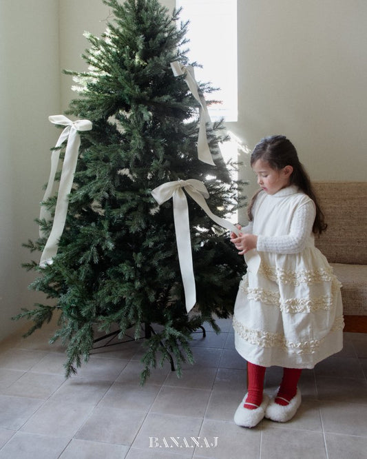 【予約】sherbet frill one-piece  / bananaj (XS-JS)