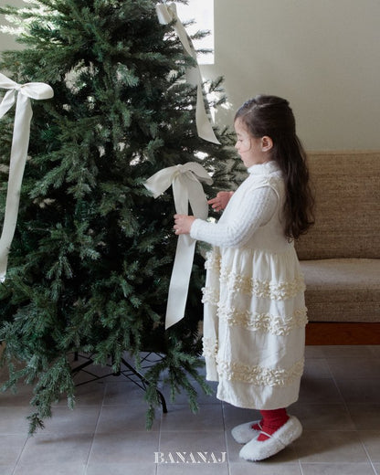 【予約】sherbet frill one-piece  / bananaj (XS-JS)