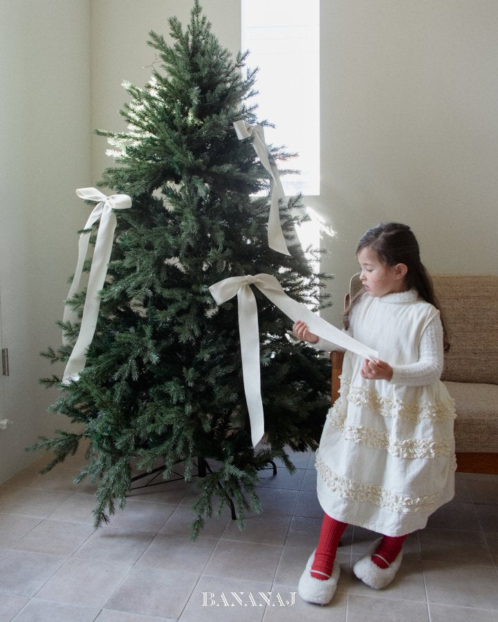 【予約】sherbet frill one-piece  / bananaj (XS-JS)