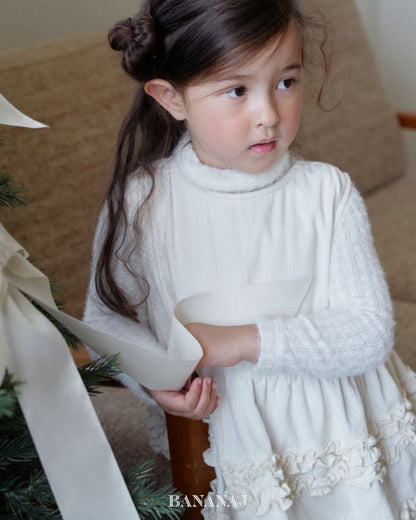 【予約】sherbet frill one-piece  / bananaj (XS-JS)