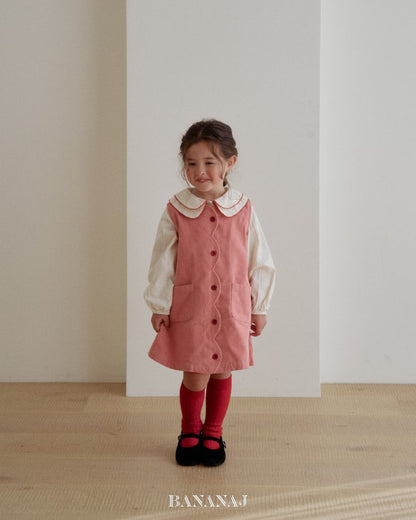 【予約】coco wave one-piece / bananaj (XS-JS)