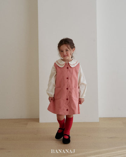 【予約】coco wave one-piece / bananaj (XS-JS)