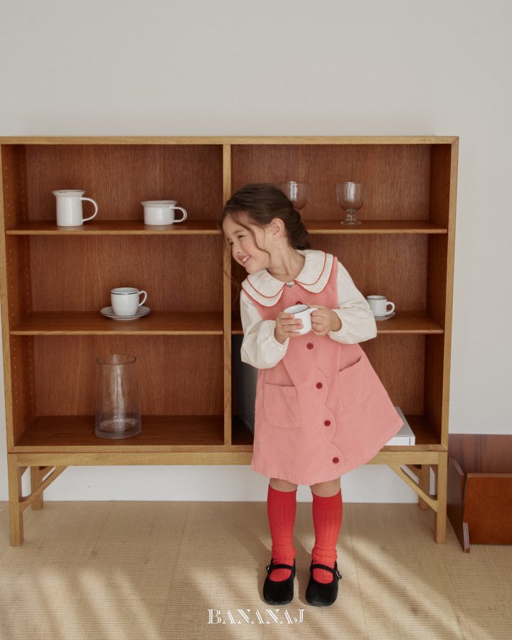 【予約】coco wave one-piece / bananaj (XS-JS)