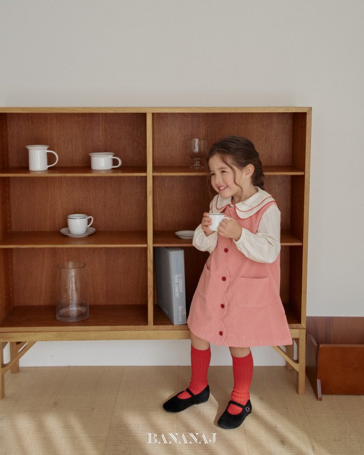 【予約】coco wave one-piece / bananaj (XS-JS)