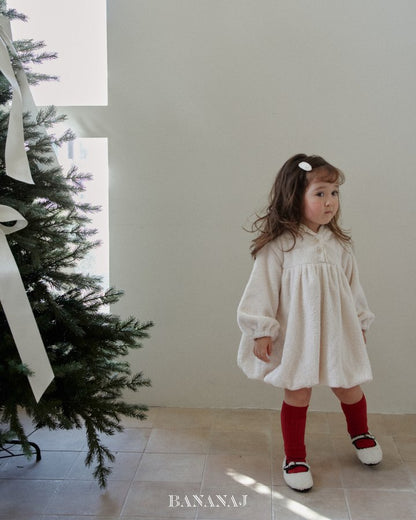 【予約】snow one-piece / bananaj (XS-JS)