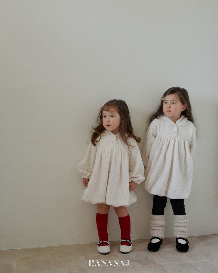 【予約】snow one-piece / bananaj (XS-JS)