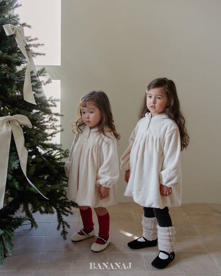 【予約】snow one-piece / bananaj (XS-JS)