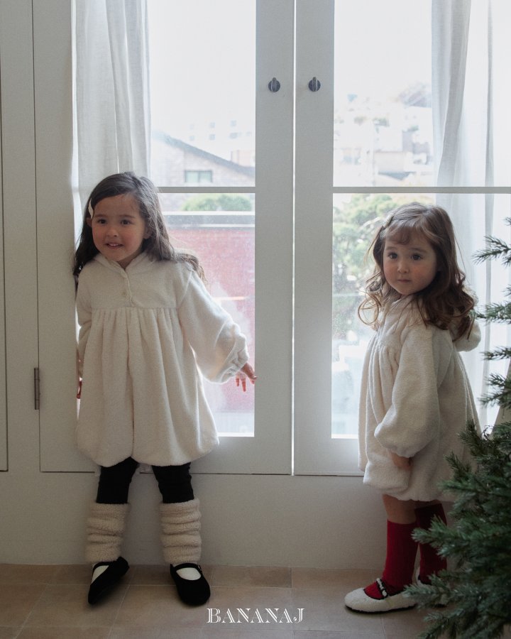 【予約】snow one-piece / bananaj (XS-JS)