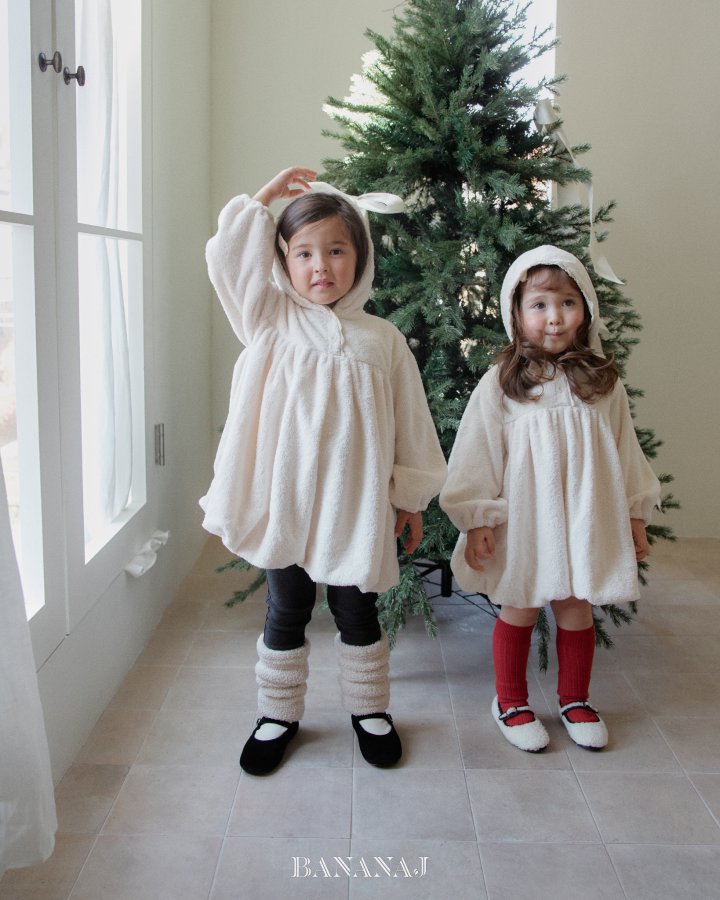 【予約】snow one-piece / bananaj (XS-JS)