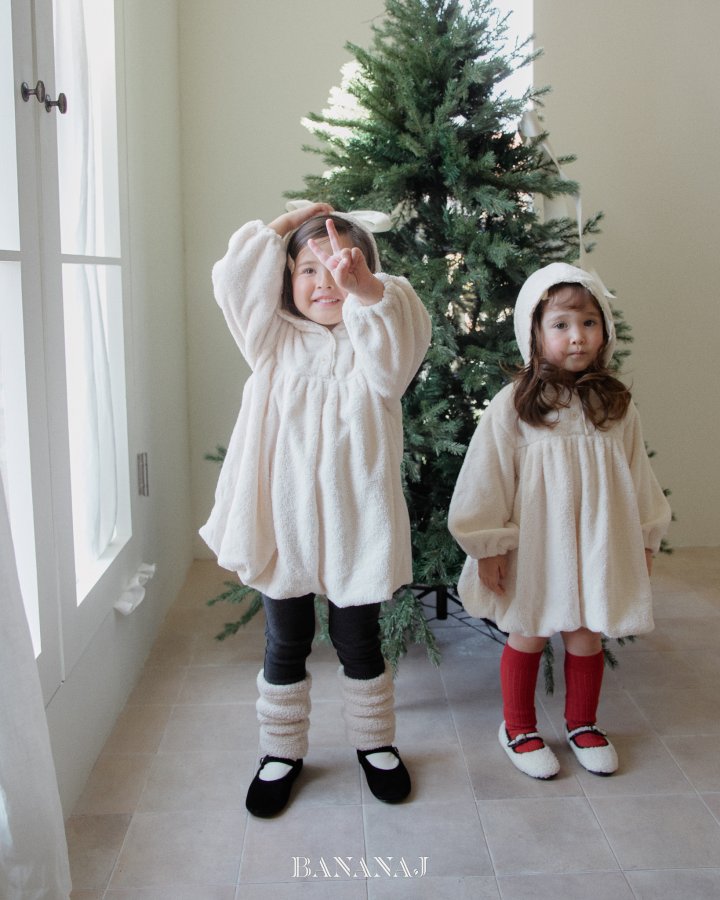 【予約】snow one-piece / bananaj (XS-JS)