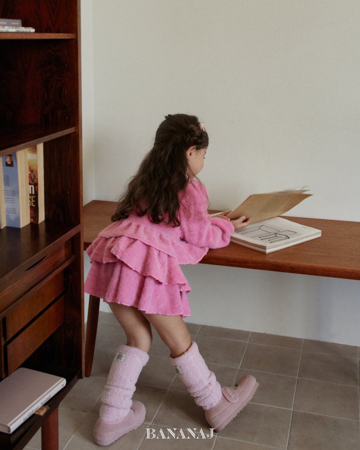 【予約】puff zipup  / bananaj (XS-JS) 모엘리