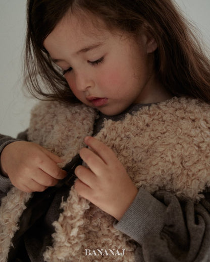 【予約】pick reversible vest / bananaj (XS-JS)