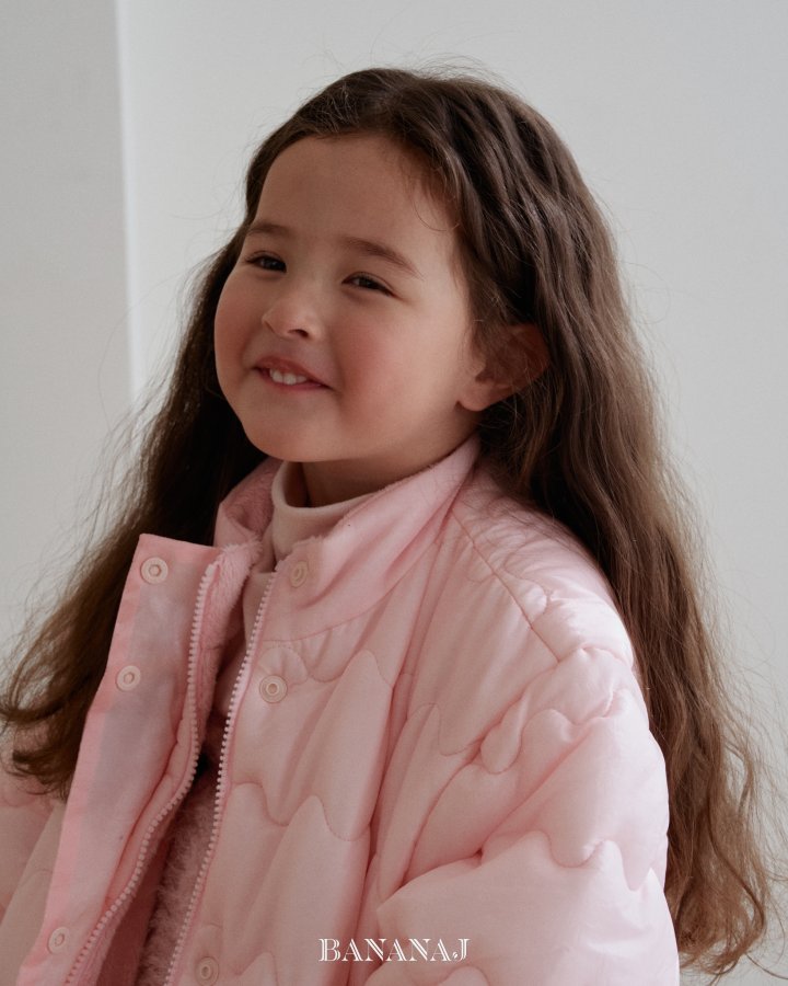 【予約】ribbon wave padding  / bananaj (XS-JS)