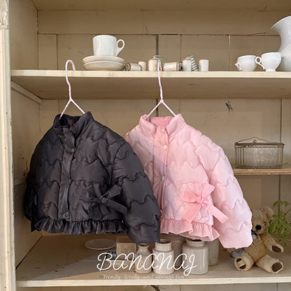 【予約】ribbon wave padding  / bananaj (XS-JS)