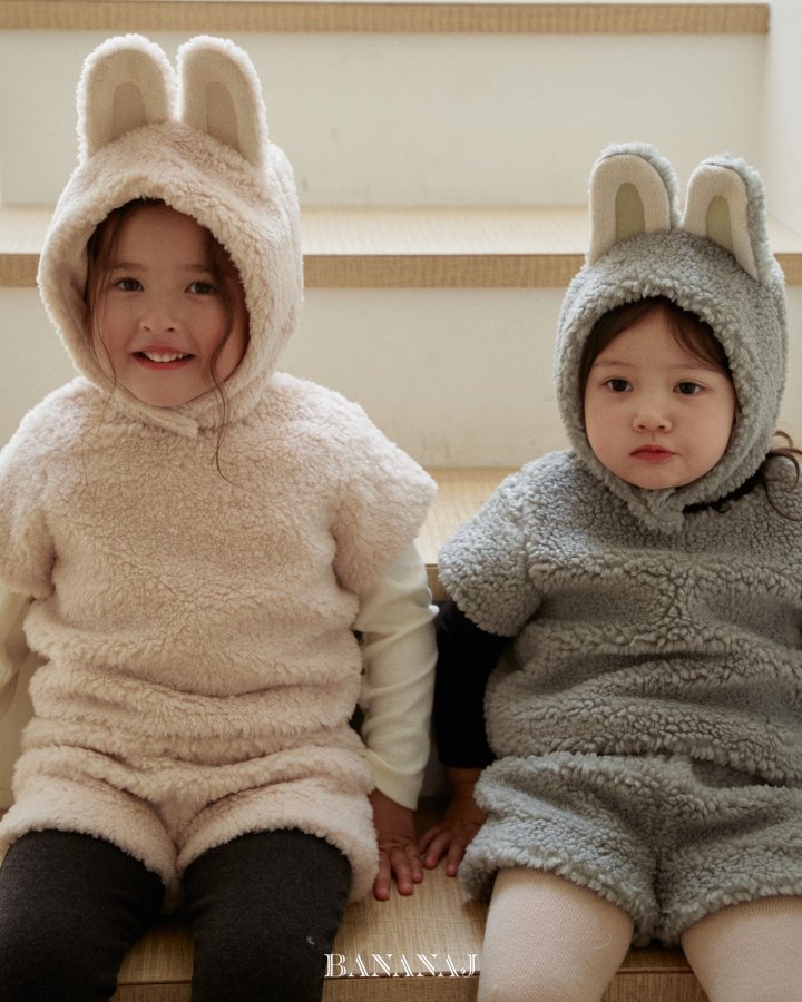 【予約】labubu set up  / bananaj (XS-XL)