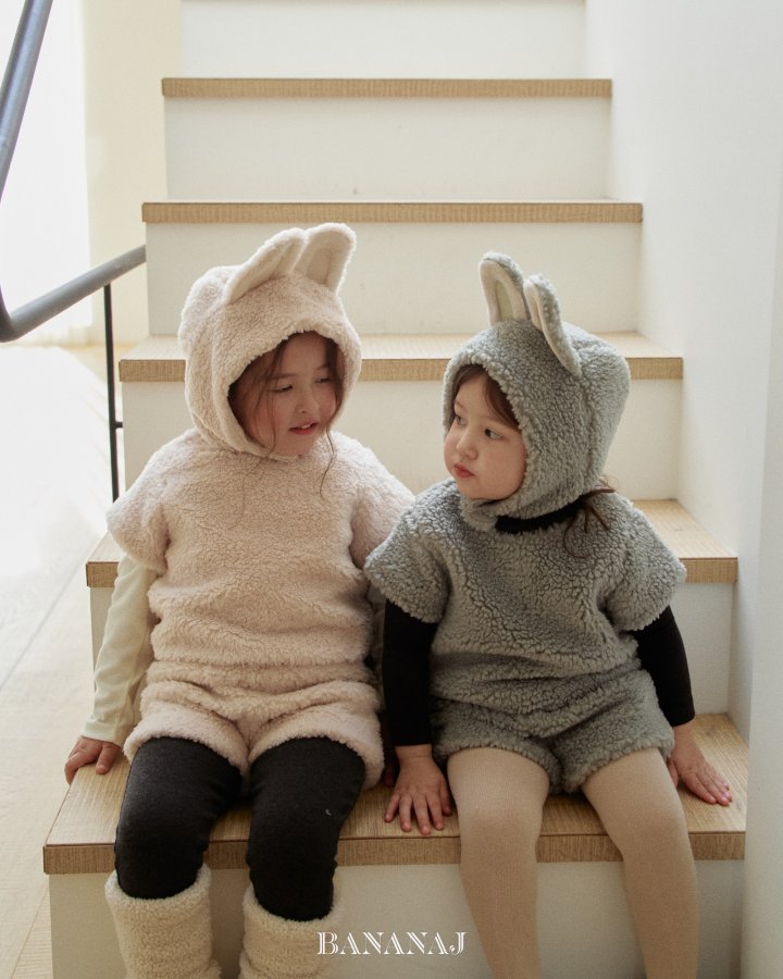 【予約】labubu set up  / bananaj (XS-XL)