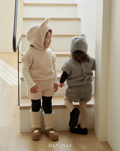 【予約】labubu set up  / bananaj (XS-XL)