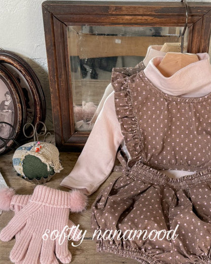 【予約】Florey frill set  / nanamood  (6m-18m)