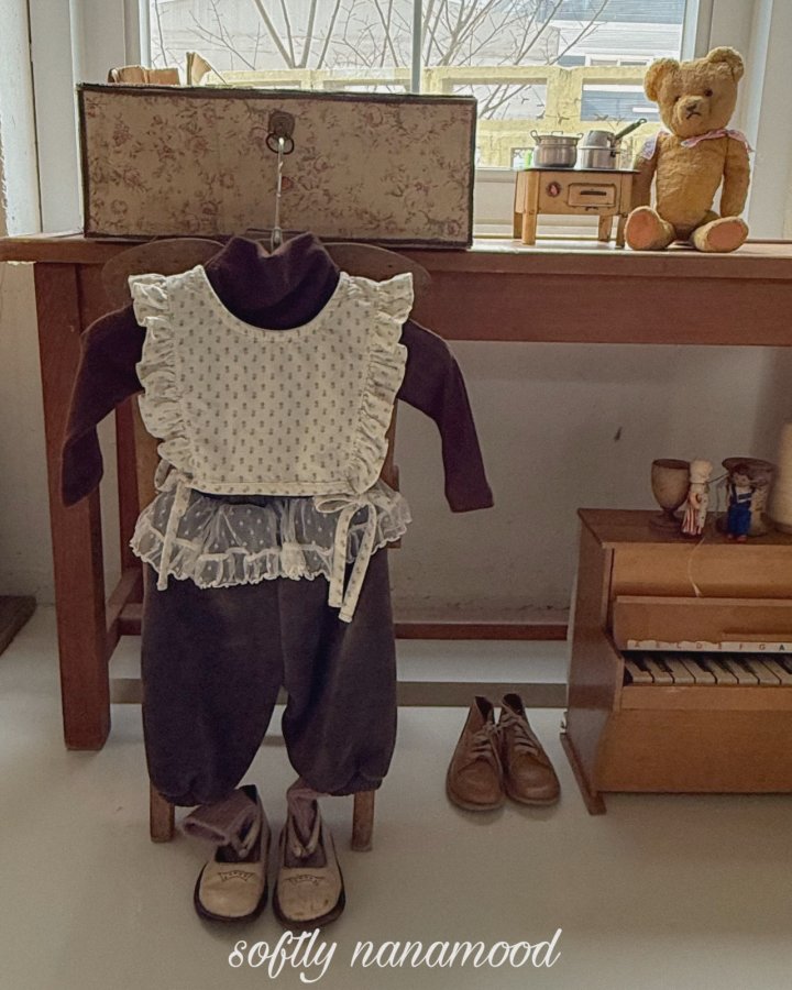 【予約】Florey frill set  / nanamood  (6m-18m)