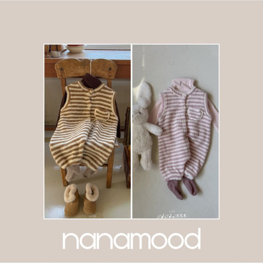 【予約】bebe monsil spoon suit  / nanamood  (6m-18m)