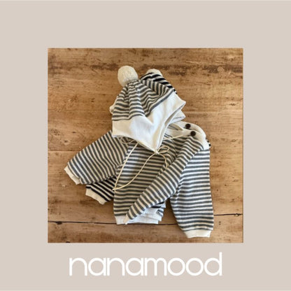 【予約】marin stripe T  / nanamood  (6m-18m)