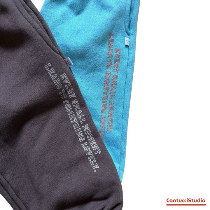 【予約】レタリングジョガーパンツ / cantucci studio (XS-JS)