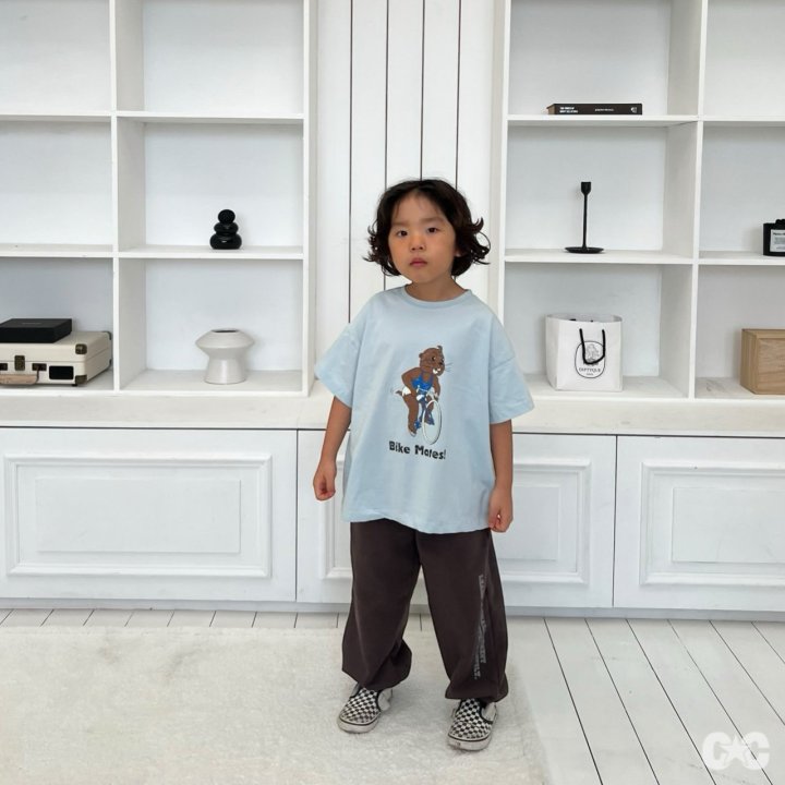 【予約】レタリングジョガーパンツ / cantucci studio (XS-JS)