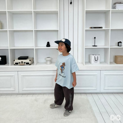 【予約】レタリングジョガーパンツ / cantucci studio (XS-JS)