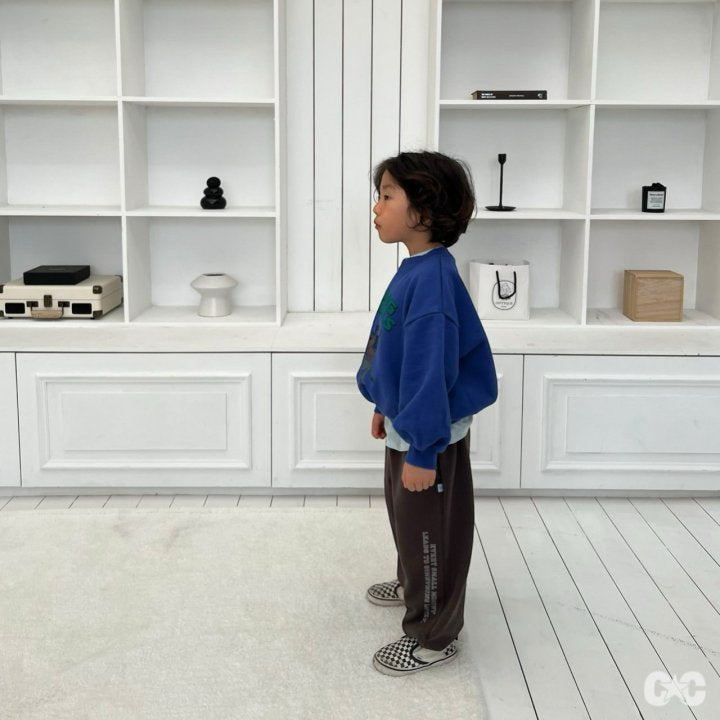 【予約】レタリングジョガーパンツ / cantucci studio (XS-JS)