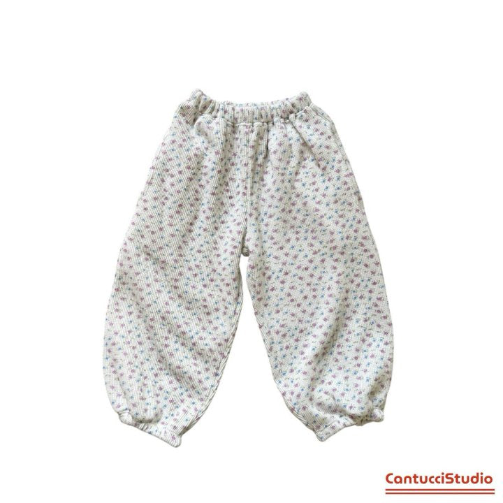 【予約】モリーワッフルパンツ / cantucci studio (XS-JS) 모리