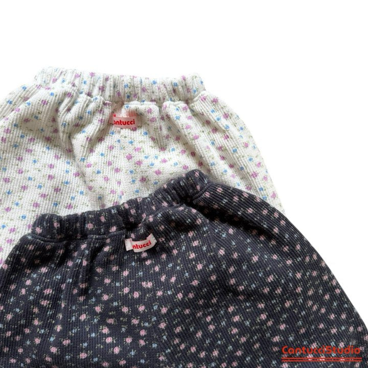 【予約】モリーワッフルパンツ / cantucci studio (XS-JS) 모리