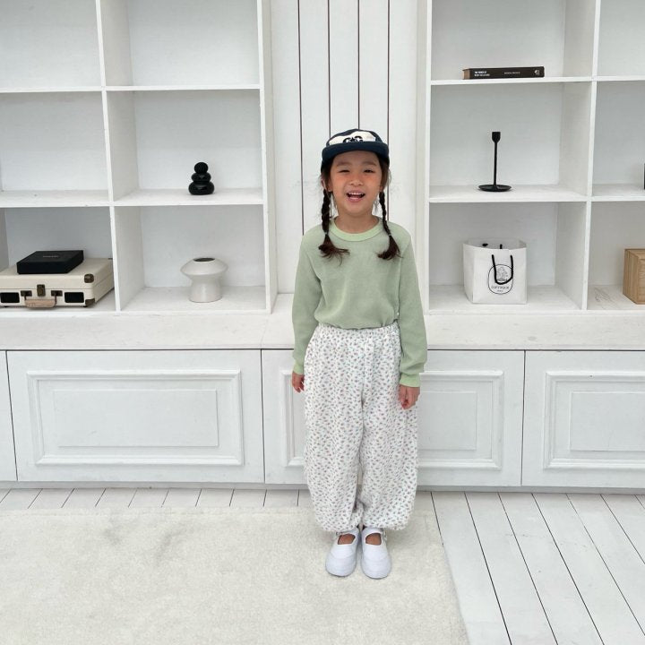 【予約】モリーワッフルパンツ / cantucci studio (XS-JS) 모리