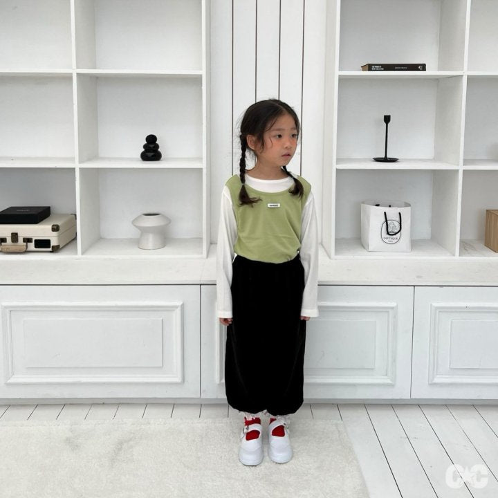 【予約】裾レースパンツ / cantucci studio (XS-JS)글린다레이스팬츠