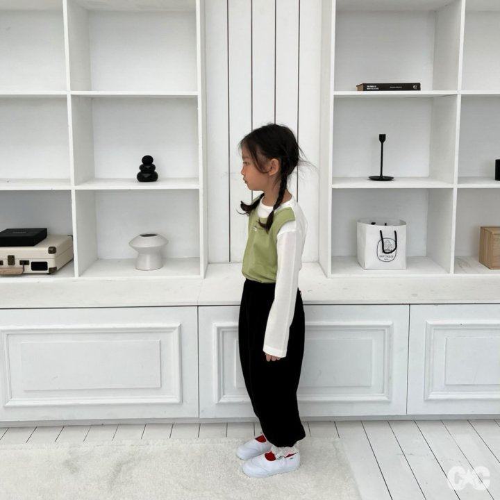 【予約】裾レースパンツ / cantucci studio (XS-JS)글린다레이스팬츠