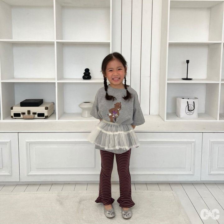 【予約】ネプチューンフリルレギンス  / cantucci studi  넵튠프릴레깅스