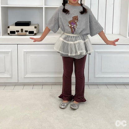 【予約】ネプチューンフリルレギンス  / cantucci studi  넵튠프릴레깅스