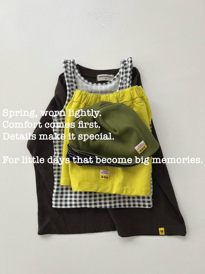 【予約】バランスタンクトップ / gou(XS-JL)