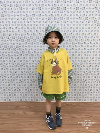 【予約】チェックバケットハット / gou첵첵버킷햇