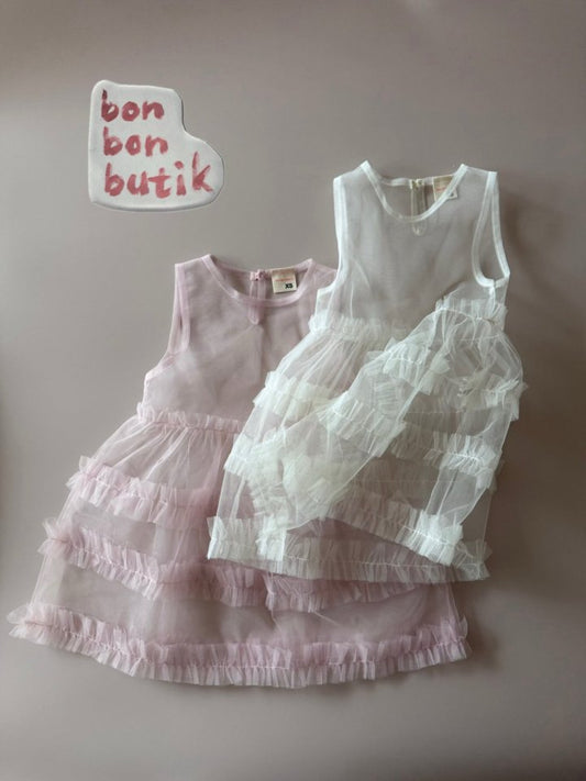 【予約】シャーワンピース / bonbonbutik (XS-JM)