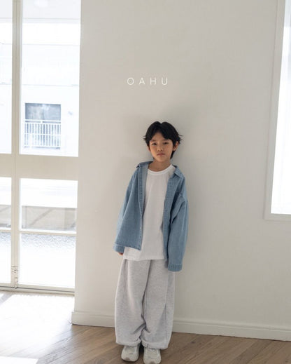 【予約】REデニムシャツ/ oahu(S-JXL) 리데님셔츠