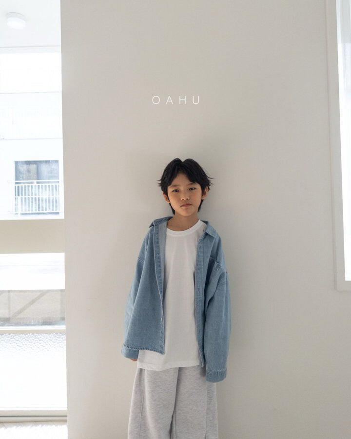 【予約】REデニムシャツ/ oahu(S-JXL) 리데님셔츠