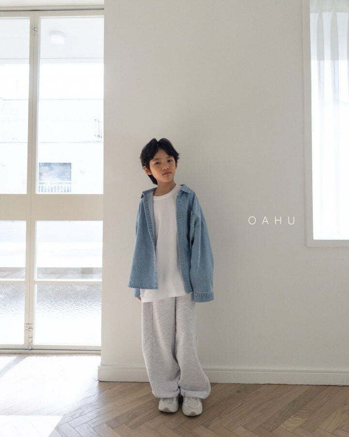 【予約】REデニムシャツ/ oahu(S-JXL) 리데님셔츠