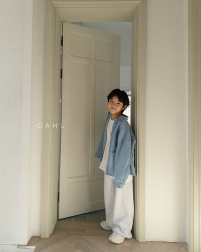 【予約】REデニムシャツ/ oahu(S-JXL) 리데님셔츠