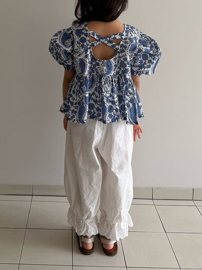 【予約】Isabel blouse / cantucci studio XS-JS,Adult